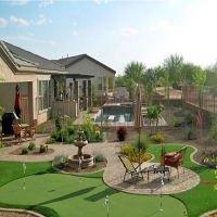 Artificial Turf Cost Colorado City, Arizona Outdoor Putting Green, Backyard Landscaping Ideas