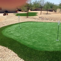 Fake Grass Eloy, Arizona Backyard Putting Green, Small Backyard Ideas