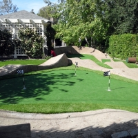 Fake Turf Carefree, Arizona Office Putting Green, Backyard Landscaping Ideas