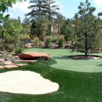 Grass Turf White Cone, Arizona Landscape Rock, Backyard Design