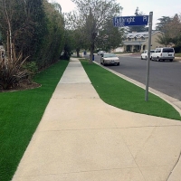 Plastic Grass Maricopa, Arizona Landscape Rock, Front Yard Landscaping Ideas