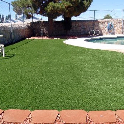 Turf Grass Solomon, Arizona Paver Patio, Natural Swimming Pools