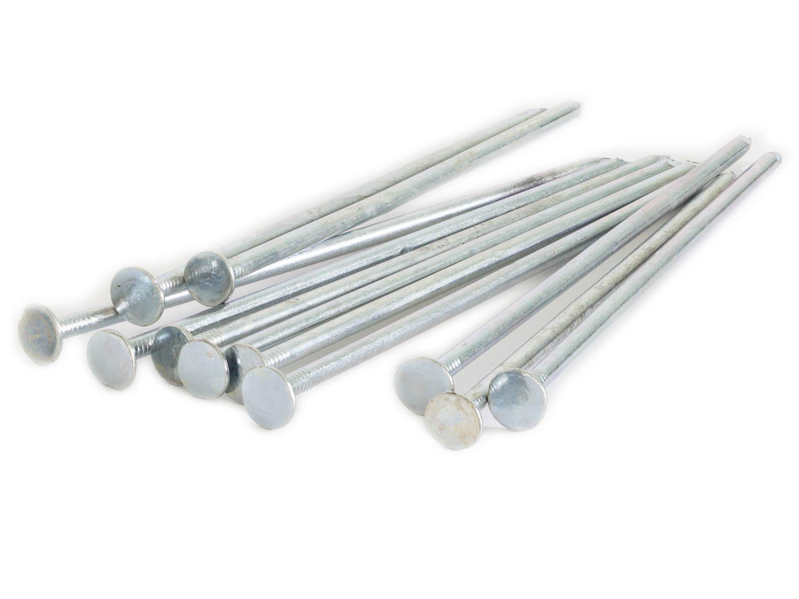 Galvanized spikes nails for synthetic turf installation
