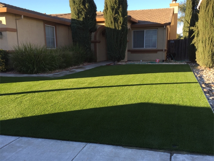 Artificial Grass Carpet San Carlos, Arizona Landscaping, Front Yard Design