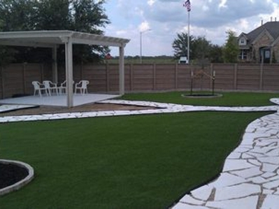 Artificial Grass Installation Cutter, Arizona Landscaping Business, Backyard Makeover