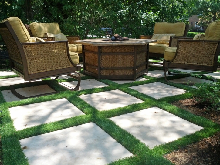 Artificial Grass Installation White Mountain Lake, Arizona Paver Patio, Backyard Landscape Ideas