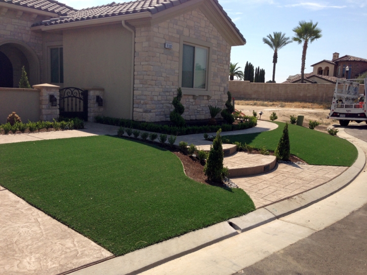 Artificial Lawn Aztec, Arizona Landscaping, Front Yard