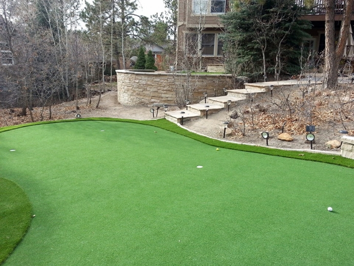 Artificial Turf Installation Keams Canyon, Arizona Indoor Putting Greens, Backyard Designs