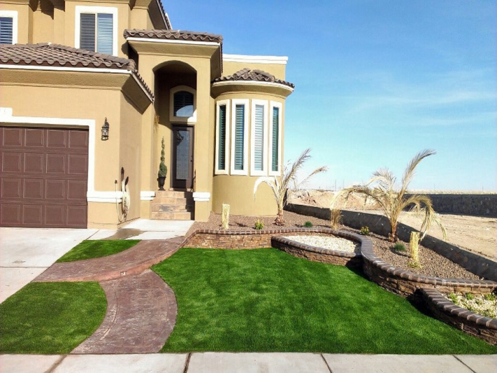 Fake Turf Tonto Basin, Arizona Landscape Rock, Front Yard Landscape Ideas