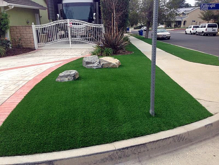 Grass Installation Truxton, Arizona Landscape Photos, Front Yard