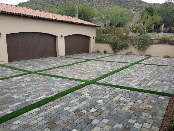 Grass Installation Tuba City, Arizona Rooftop, Front Yard Design