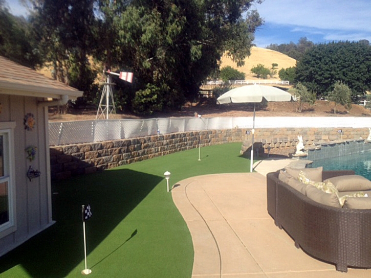 Green Lawn Ali Chuk, Arizona Putting Green Flags, Backyard Ideas