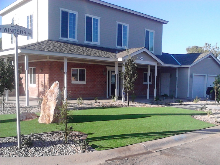 How To Install Artificial Grass Rio Verde, Arizona Lawn And Landscape, Front Yard Design
