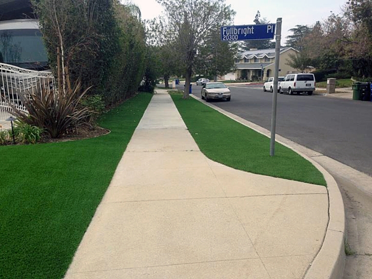 Plastic Grass Maricopa, Arizona Landscape Rock, Front Yard Landscaping Ideas