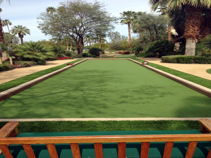 Synthetic Grass Cost Parker Strip, Arizona Red Turf, Commercial Landscape