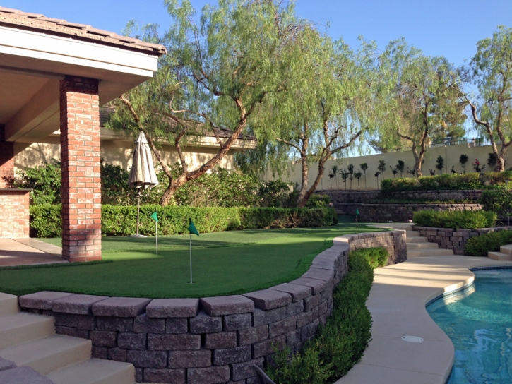 Synthetic Grass Joseph City, Arizona Putting Green Grass, Front Yard