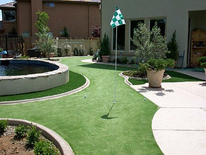 Turf Grass Cane Beds, Arizona Landscape Ideas, Backyard Landscaping Ideas